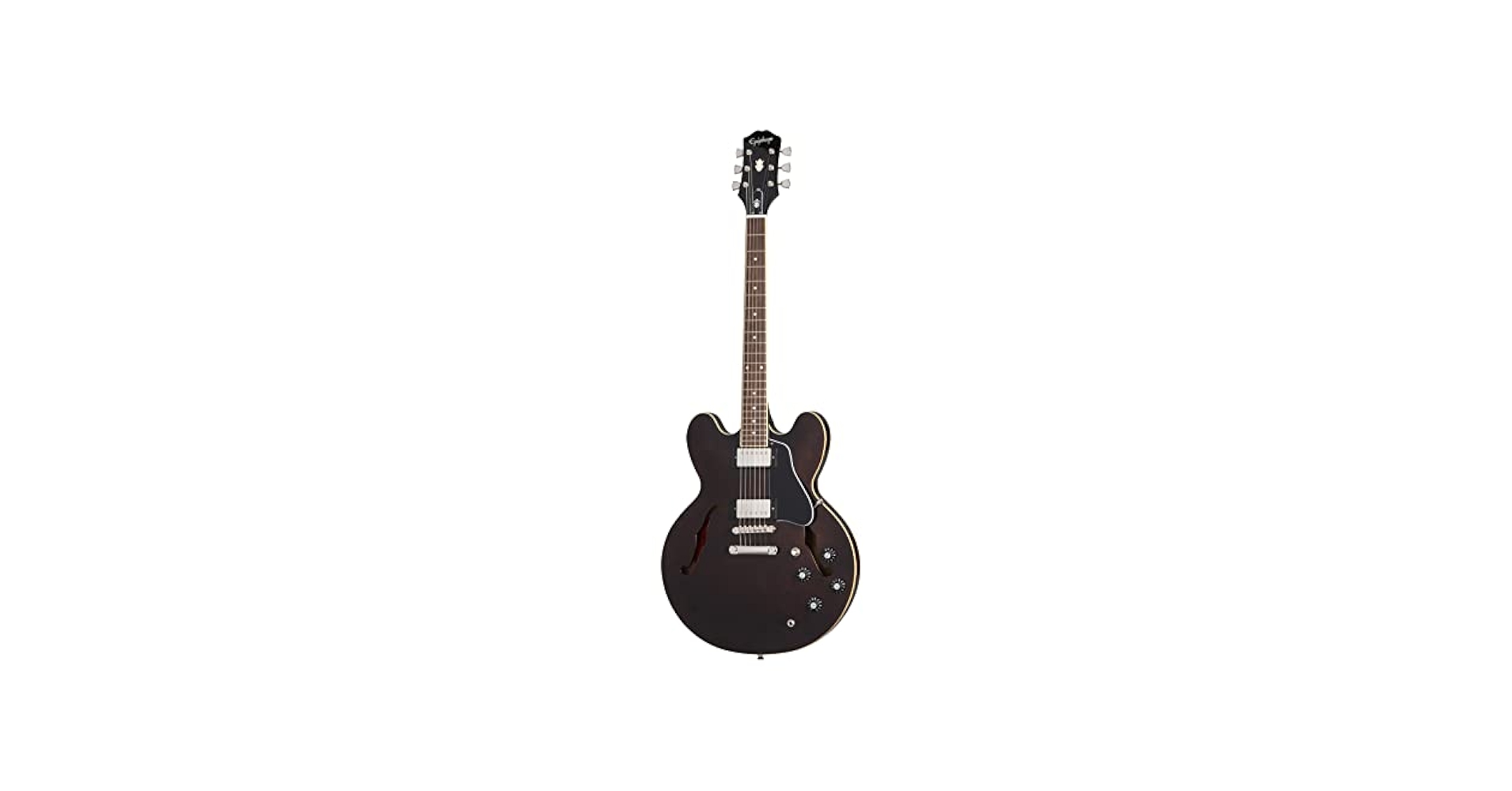 Amazon.com: Epiphone Jim James ES335 70s, Walnut with Case